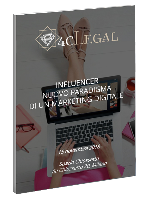 eBook evento Influencer 15 novembre 2018