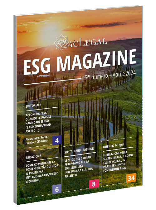 ESG Magazine 4cLegal: numero 7