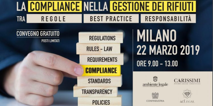 Immagine dell'articolo: <span>Milano | La compliance nella gestione dei rifiuti tra regole, best practice e responsabilità</span>
