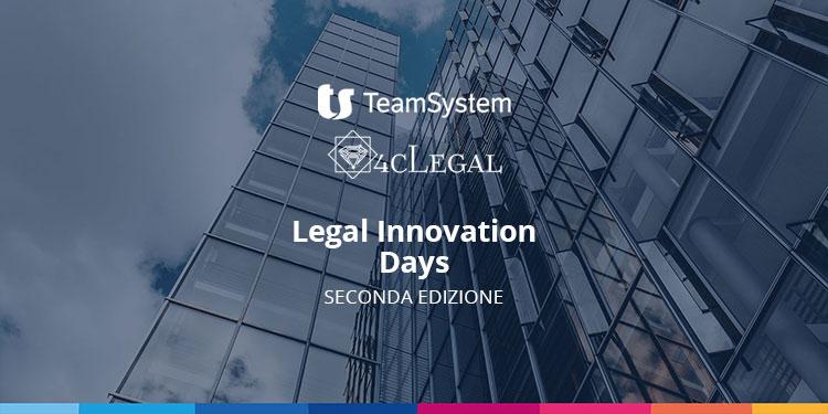 Immagine dell'articolo: <span>LEGAL INNOVATION DAYS - Seconda edizione, 12 e 13 settembre</span>
