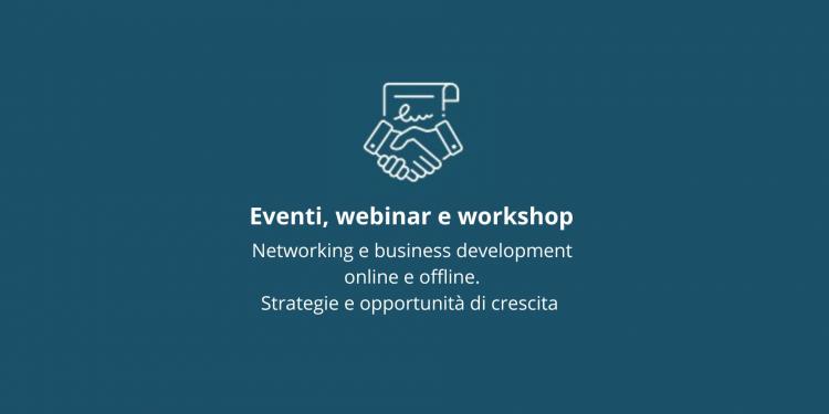 Immagine dell'articolo: <span>Il sesto appuntamento del workshop Lo studio professionale del futuro: governance, business development e comunicazione del giurista 4.0</span>
